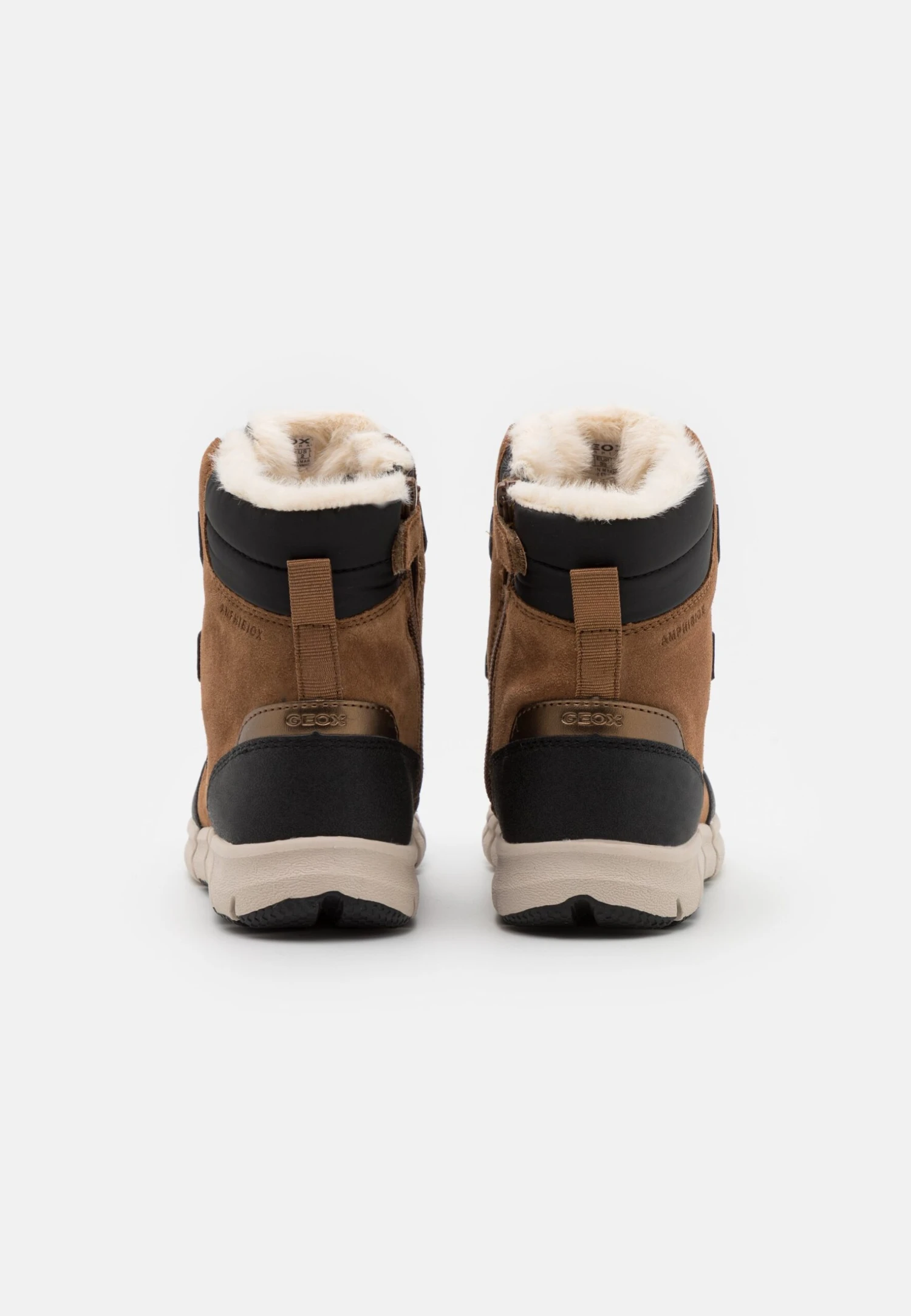 Geox Flexyper Girl - Bottes De Neige - Whisky/Black 3 Geox Flexyper Girl - Bottes De Neige - Whisky/Black – Image 3