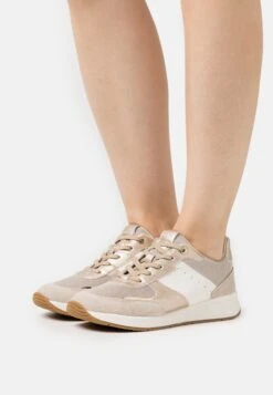 Geox Bulmya - Baskets Basses - Light Taupe/Light Gold