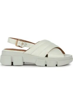 Geox D Lisbona - Sandales À Plateforme - Off White