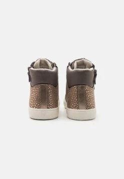 Geox Gisli Girl Warm - Baskets Montantes - Smoke Grey/Gold -Geox 063e335c75ad46468e222ce2655b99ab