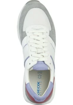 Geox D Spherica Vseries - Baskets Basses - White Cyclamen -Geox 06b6f65eaf104e42b175e65ff59820d0