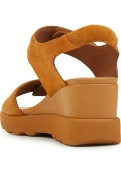 Geox D Spherica Ec6 - Sandales À Plateforme - Mustard -Geox 07526cb5c0ac40fcbd5521b20372838c