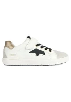 Geox J Silenex - Baskets Basses - White Platinum