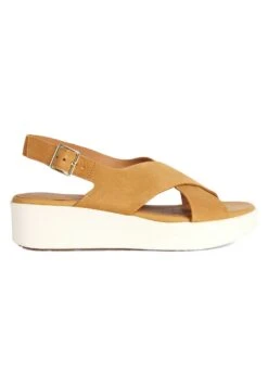 Geox D Laudara - Sandales À Plateforme - Mustard