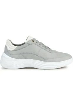 Geox D Fluctis - Baskets Basses - Light Grey White