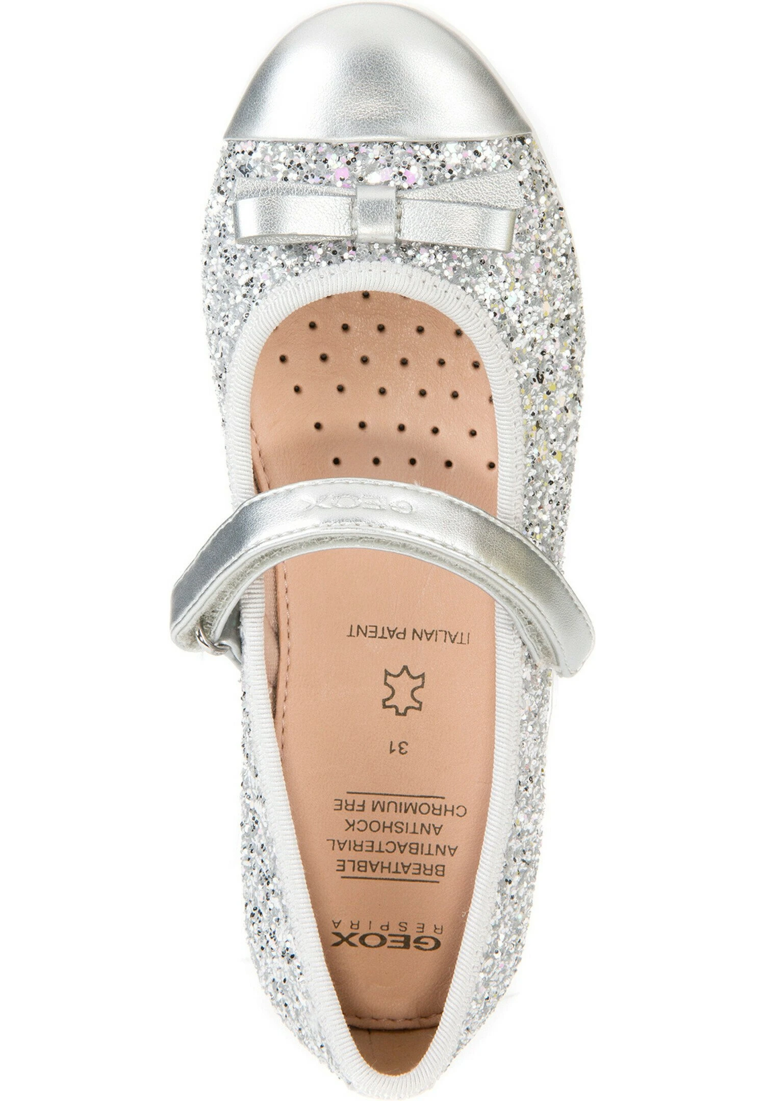 Geox Jr Plie - Ballerines - Silver 3 Geox Jr Plie - Ballerines - Silver – Image 3