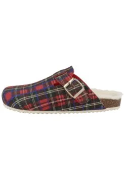 Geox D Brionia C - Chaussons - Dark Red