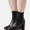 Geox Walk Pleasure - Bottines À Talons Hauts - Black