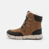 Geox Flexyper Girl - Bottes De Neige - Whisky/Black