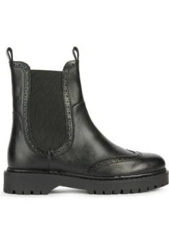 Geox D Bleyze - Bottines À Plateau - Black