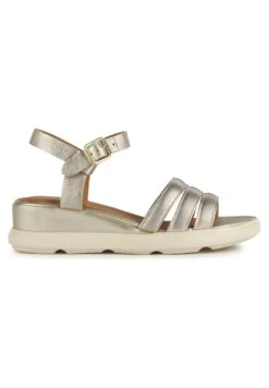 Geox D Pisa - Sandales À Plateforme - Light Gold