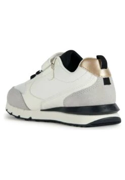 Geox J Fastics - Baskets Basses - White/Black -Geox 1ee5528328934820ae6b9251ad7aef1f