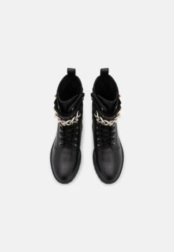 Geox Hoara - Bottes À Lacets - Black -Geox 1f9a6f9eb39b42548a951cfdd19a5a9e