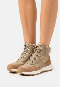 Geox Braies - Bottes De Neige - Light Olive/Sand