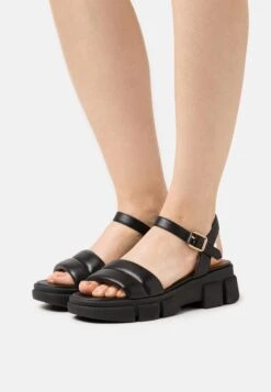 Geox Lisbona - Sandales À Plateforme - Black