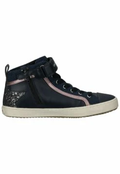 Geox Baskets Montantes - Navy Dk/Silver -Geox 23e5c971efa7425693e89d6804988ab6