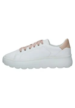 Geox Baskets Basses - Bianco/Nude