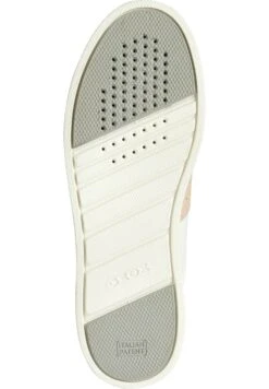 Geox D Skyely - Baskets Basses - White Nude -Geox 28781ad88d894fa684b1bc2eadbfa79c