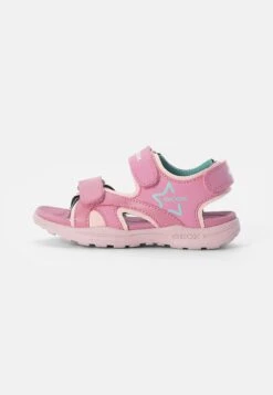 Geox Vaniett Girl - Sandales De Randonnée - Pink/Aqua