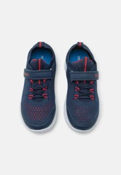 Geox J Spherica Unisex - Baskets Basses - Navy/Red -Geox 2c5f75d13d754b70bb7d66acd16b012a