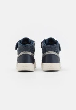 Geox Skylin Girl Light Up - Baskets Montantes - Navy/Dark Silver -Geox 2cb6c2c8e6b7422db6902337643f0a48