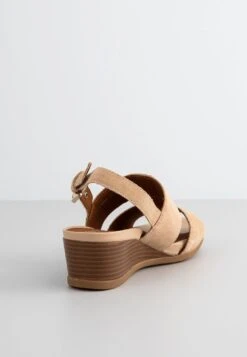 Geox Marykarmen - Sandales Compensées - Desert -Geox 2d1a648c02e8414089645c5aba021fff