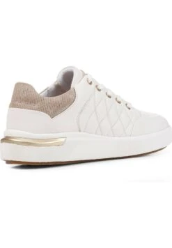 Geox D Dalyla - Baskets Basses - Off White Light Taupe -Geox 2deb5b69c976486caa9e66af8ad409bf