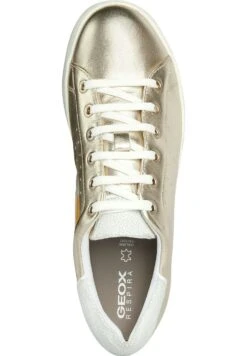 Geox D Jaysen - Baskets Basses - Light Gold/Off White -Geox 31805739ee944a9fabe62d30b84f39a8