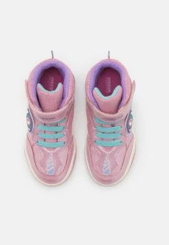 Geox Inek Girl Light Up - Baskets Montantes - Pink/Lilac -Geox 32f4817b94b5438c9ed5803c57972aa1