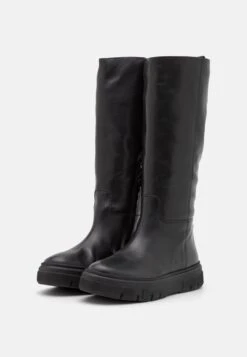 Geox Isotte - Bottes À Plateau - Black -Geox 34acab36ca704877a6607ee9fa18f597