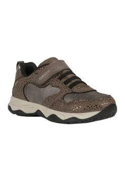 Geox Baskets Basses - Smoke Grey/Gold