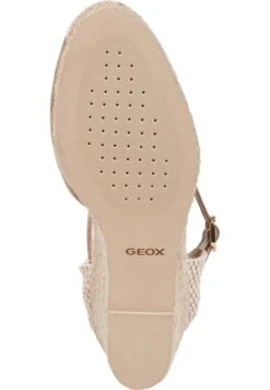 Geox D Gelsa - Sandales Compensées - Beige -Geox 384af8a3b9fd4452a27ee3a9070a93a5