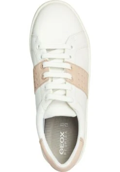 Geox D Skyely - Baskets Basses - White Nude -Geox 3e338ac06b8b474795fa2d31fd0f096c