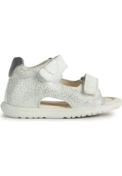 Geox Macchia Gir - Sandales - Off White Silver