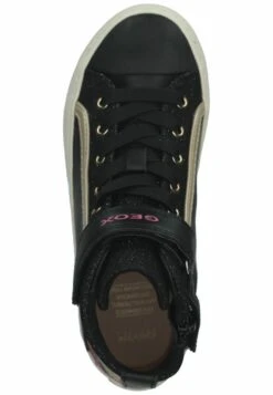 Geox Baskets Montantes - Black Dk/Pink -Geox 49592a85ec8c423a9b994855cd08b827