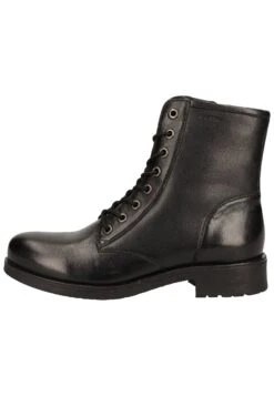 Geox Bottines À Lacets - Schwarz