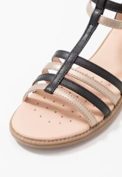 Geox Karly Girl - Sandales - Black/Platinum -Geox 4b2e245d6c694e67b348587ee3b1c29e