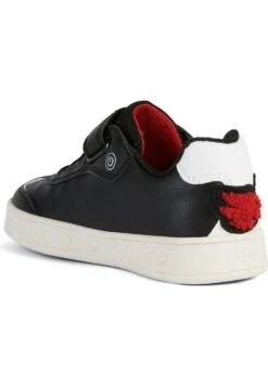 Geox J Skylin - Baskets Basses - Black Red -Geox 4bfbf30e20cf485ea688d3055a72d45c