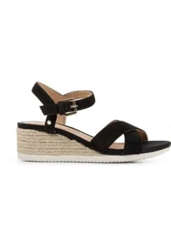 Geox D Ischia Corda - Espadrilles - Black
