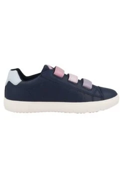 Geox J Silenex G B - Baskets Basses - Navy/Rose -Geox 53312ccd7a3f4c4e80eccb4be4a6f5be