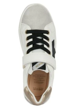 Geox J Silenex - Baskets Basses - White Platinum -Geox 554aa88f847f4138ad14fd06960cf5ad