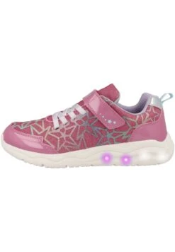 Geox J Phyper G - Baskets Basses - Fuchsia Multicolor