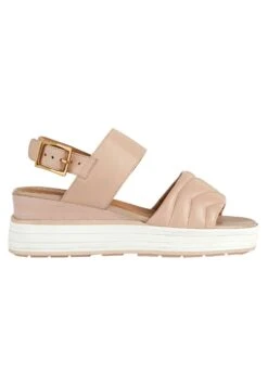Geox D Rosita - Sandales Compensées - Nude -Geox 58be9c2129664d61bc3f7f0d7b386d33
