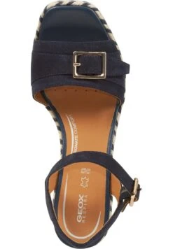 Geox D Panarea - Sandales Compensées - Navy -Geox 59a0542a992241bb9f0a0fbcc1fcd718