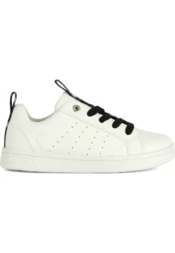 Geox J Djrock - Baskets Basses - White Black