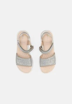 Geox Sandal Coralie Girl - Sandales - Silver -Geox 62d9bf97bcbb4d01836a193cafa910e7