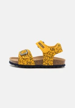 Geox B Sandal Chalki Unisex - Sandales - Yellow/Navy