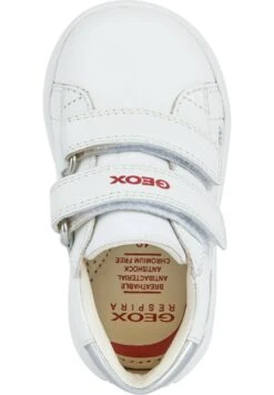 Geox B Biglia - Baskets Basses - White Red -Geox 6c0aa07a7f87471293e8c22f17475aa9