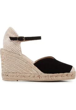 Geox D Gelsa - Sandales Compensées - Black