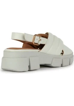 Geox D Lisbona - Sandales À Plateforme - Off White -Geox 70c0ff399f9a48eb96daab47ac3fa5bd